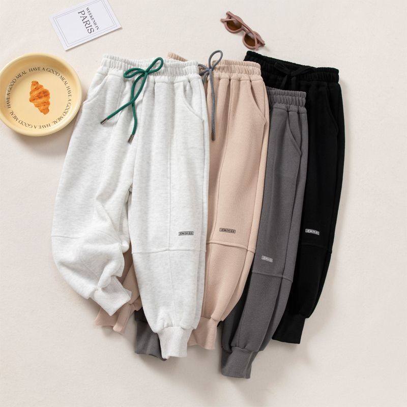 儿童裤子2026春秋男女童韩版洋气束脚裤中大童运动裤休闲外穿长裤,童装/婴儿装/亲子装,运动裤卫裤,淘宝优惠券,粉丝福利购,淘宝优惠卷