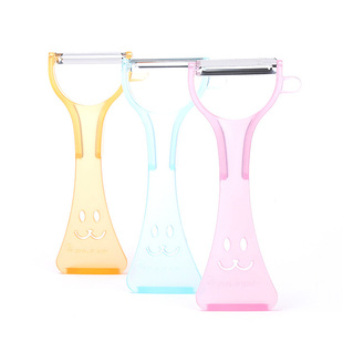 日本进口 刮皮刀水果蔬菜削皮器 ECHO不锈钢蔬菜水果土豆削皮器