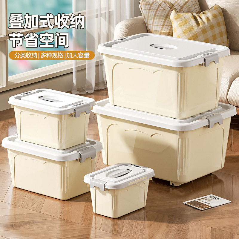收纳箱超大家用客厅卧室衣物储物箱学生宿舍整理箱提手滑轮塑料箱,收纳整理,吸尘器收纳架/盒/袋,淘宝优惠券,粉丝福利购,淘宝优惠卷