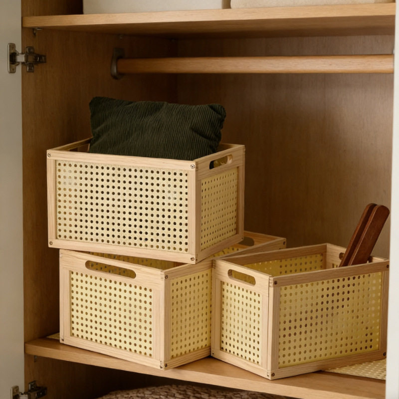 实木收纳箱收纳盒家用零食玩具储物收纳筐宿舍桌面书本整理盒批发,收纳整理,吸尘器收纳架/盒/袋,淘宝优惠券,粉丝福利购,淘宝优惠卷