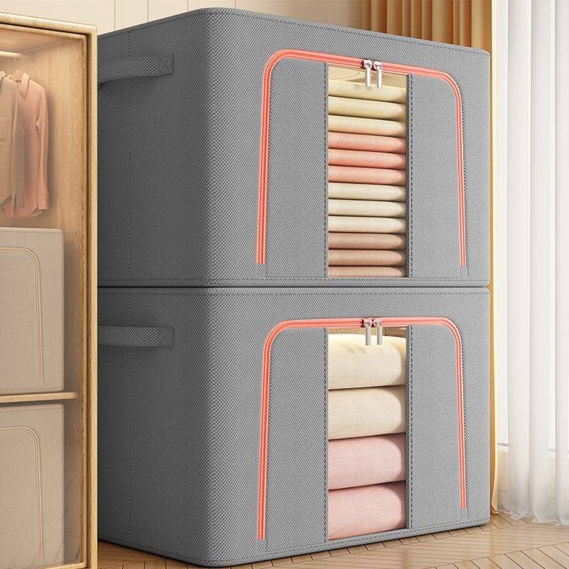 加厚衣服收纳箱家用大容量衣柜装衣物的箱子宿舍折叠储物筐整理袋,收纳整理,吸尘器收纳架/盒/袋,淘宝优惠券,粉丝福利购,淘宝优惠卷