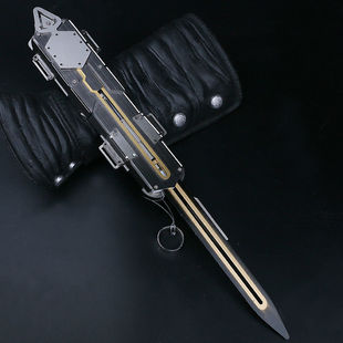 刺客信条袖剑全金属【黑马】刺客信条袖剑黑旗升级版塑料单线控二