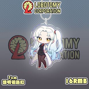 脑叶公司脑叶公司安吉拉同人授权周边无边立牌钥匙扣双闪吧唧