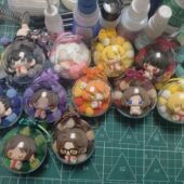 边狱巴士边狱巴士公司12罪人粘土钥匙扣挂件 价格里面是包含邮费