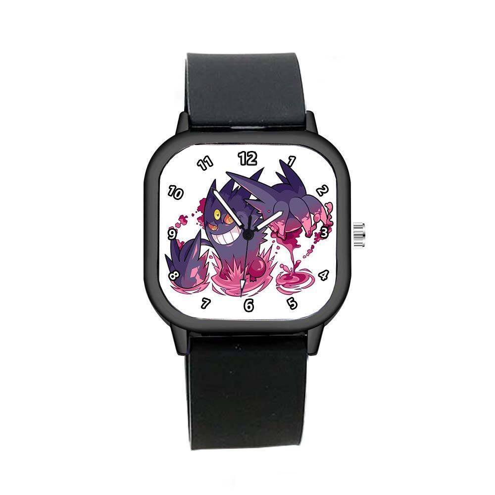 精灵宝可梦z手环宠物小精灵宝可梦灵鬼斯通耿鬼电子石英表皮卡丘