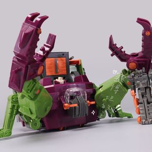 萨克巨人变形金刚金刚要塞基地变形机器人玩具挖掘机G1萨克巨人