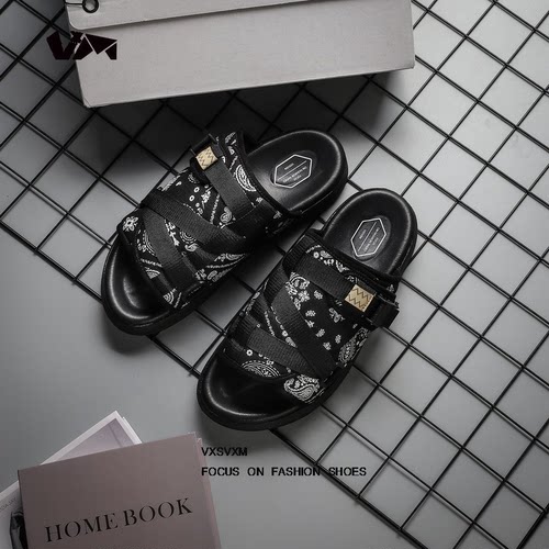 VXSVXM VISVIM拖鞋陈冠希情侣夏季外穿防滑软底休闲凉鞋男凉拖潮