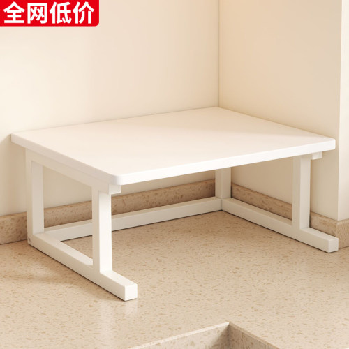 厨房台面桌上双层微波炉置物架