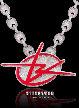 NICEPOWER定制欣赏 Custom letter 莫桑钻符号定制