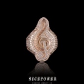 NICEPOWER定制欣赏 莫扎特定制戒指 APMOZART Custom音符 For