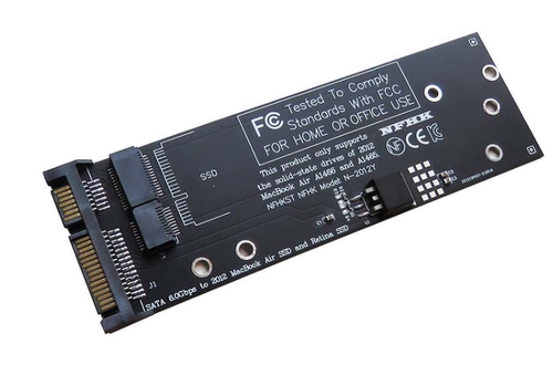 拼装卡座2012 A1465 A1466 SSD固态硬盘转接卡2012Y