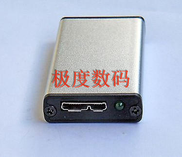 2242 M.2 NGFF (sata)SSD固态硬盘转USB 3.0硬盘盒  带USB线