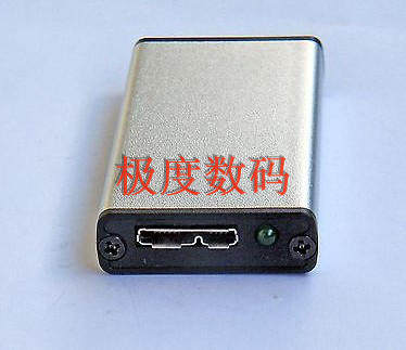 2242 M.2 NGFF (sata)SSD固态硬盘转USB 3.0硬盘盒  带USB线