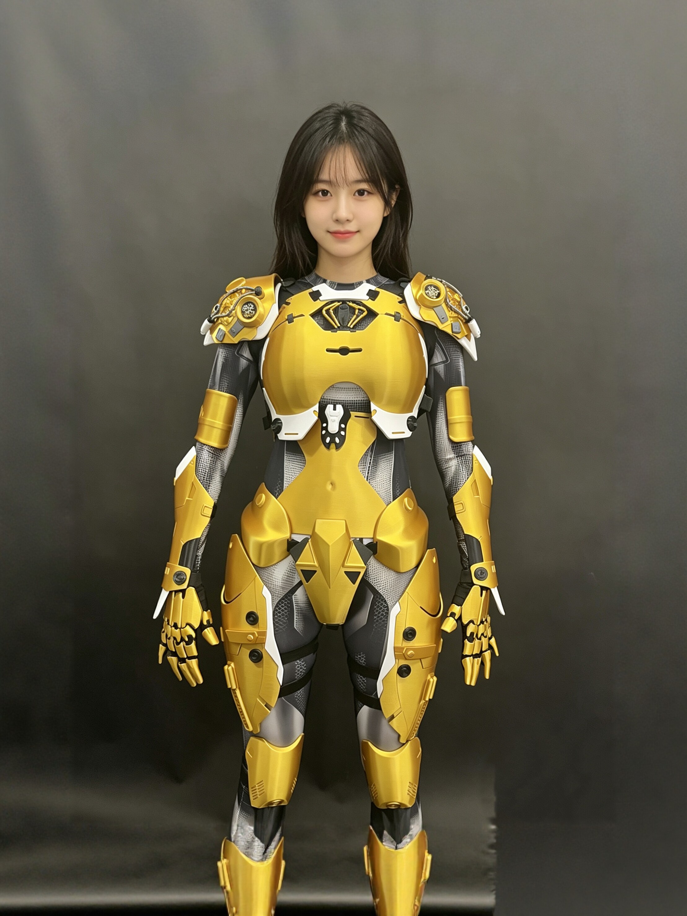 【新品首发|黄金科幻机甲套装】 全身3D打印定制
