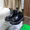 THE NEW BIG-TOE MENS PLATFORM PLATFORM BOOTS PLUS SIZE CHELSEA BOOTS MONA ARE THE SAME AS THE BRITISH STYLE MARTIN BOOTS