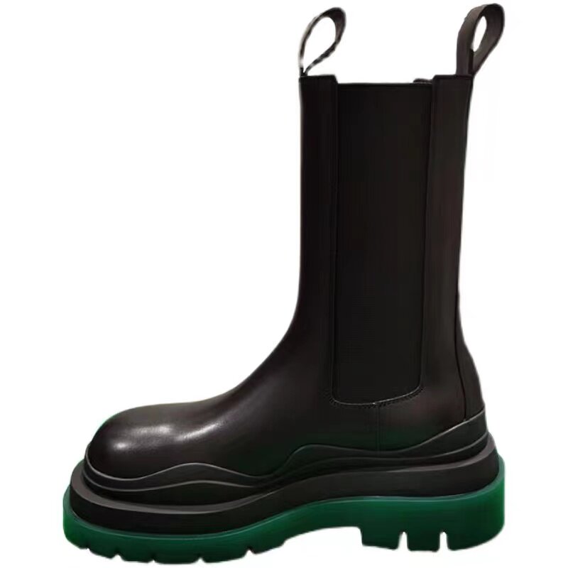 BOOTS CHELSEA MENS BOOTS XINJIANG TIBET SICHUAN WEST GRASSLAND TRAVEL MARTIN FASHION BOOTS PLUS SIZE MEDIUM BOOTS