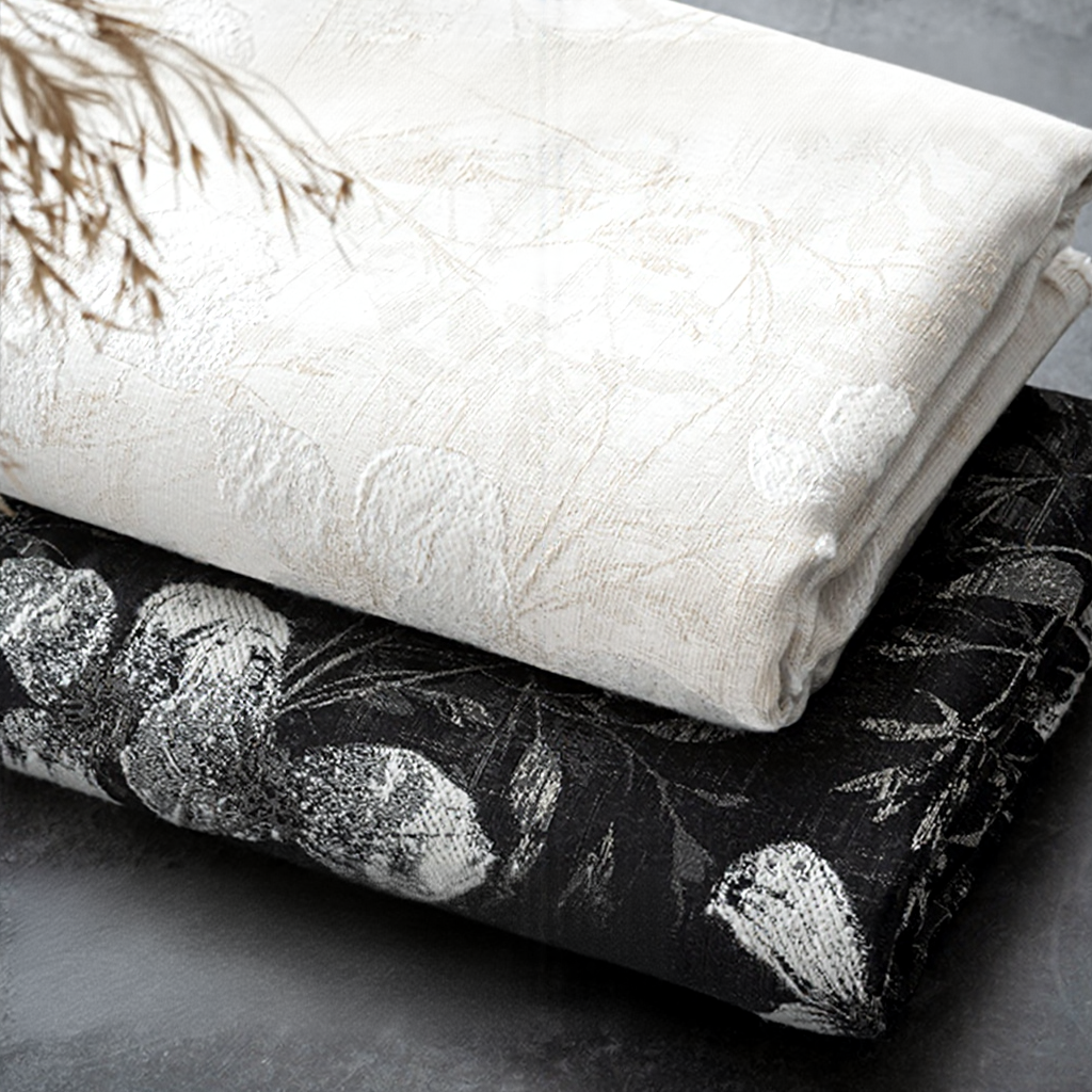 2.8米窗帘布高档提花法式轻奢卧室遮光厂家现货抱枕沙发面料