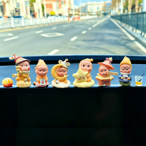星⭐人汽车摆件车载中控台屏幕
