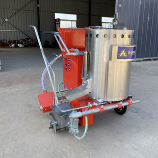 热熔划线机手推式小型马路道路公路车位划线标线机热熔划线一体机