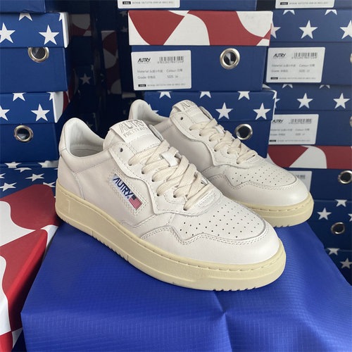 韩国手工鞋 pretty autry小白鞋女复古韩版厚底运动休闲鞋女板鞋