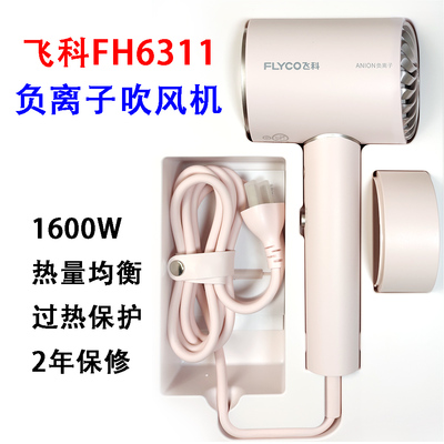 飞科博锐吹风机恒温负离子护发冷热风筒大风速家用电吹风FH6311