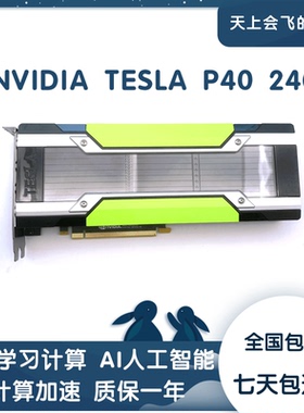 原装正品NVIDIA TESLA P40 24GB专业工作站运算显卡 AI智能虚拟云