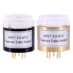 6SN7 6SL7 6N8P 6N9P转6N2 E88CC 6922电子管转换座管座适配器