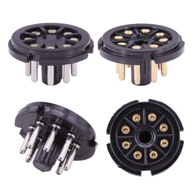 八脚管座电木管基 适用于6SN7 6550 7199 6L6 EL34 KT88电子管座