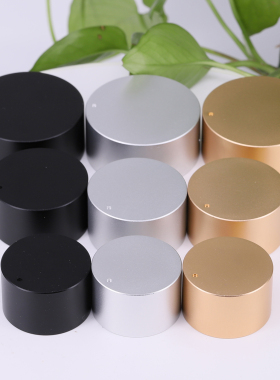 直径20 30 38 44 48*22mm电位器音量旋钮实心铝合金 音箱CD旋钮