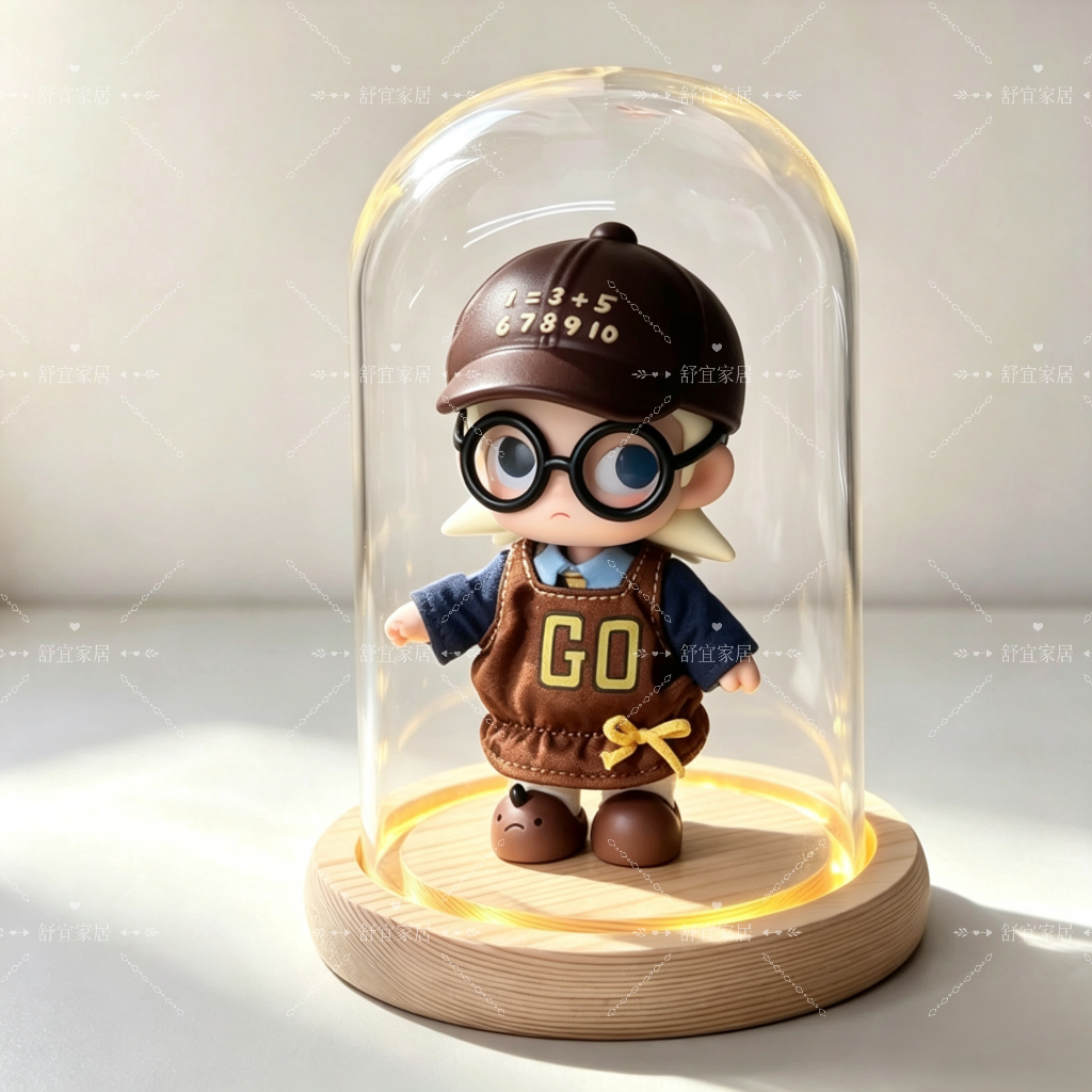 泡泡玛特Zsiga人生秀场MINI可动人偶盲盒手办嘎子姐diy展示收纳盒