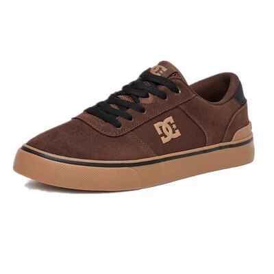 美国DCSHOES男子牛皮真皮舒适运动滑板鞋