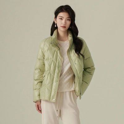 清仓！秋冬装阿依莲a.yilian 短款羽绒服