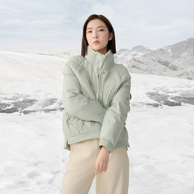 清仓！秋冬装阿依莲a.yilian 设计感短款羽绒
