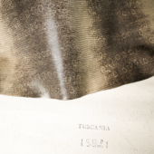 意大利托斯卡纳米色喜马拉雅蜥蜴纹1.1MM包包手账项圈头层牛皮料