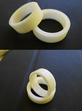 天然菩提子象牙果半成品戒指