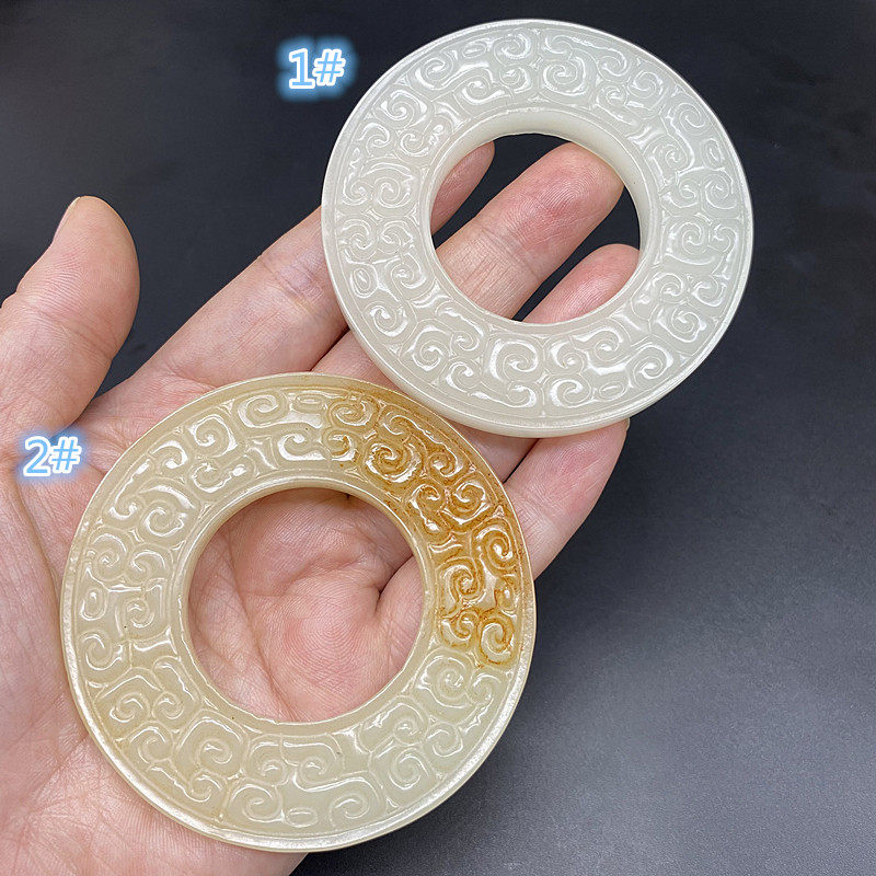 平安扣吊坠玉佩玉璧项链玉坠