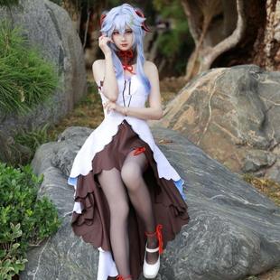 三分喵屋原神cos服交响音乐会甘雨礼服套装cosplay二次元服装女装