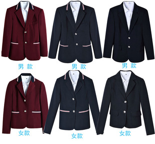 学院风韩国情侣装 JK制服Dk套装 小学初高大学班服 外套衬衫 校服西装