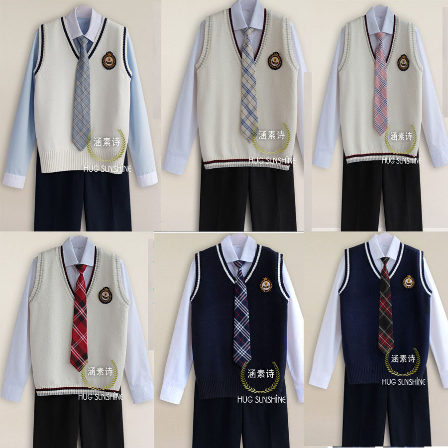 表演背心初高中大学生毕业礼服