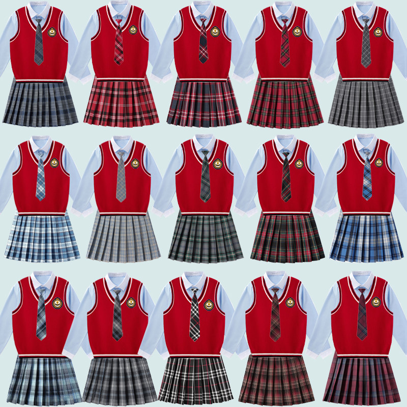 毕业照班服中学生合唱团诗歌朗诵服装初中生高中生舞台装演出服