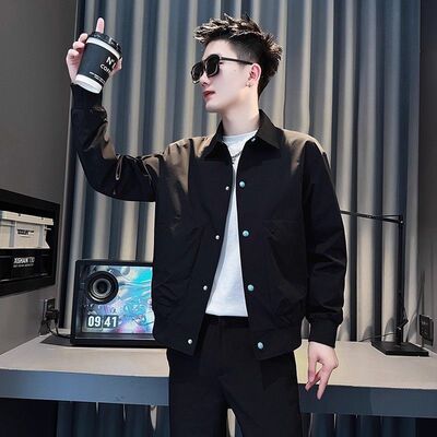 2025新款爆款工装男士外套夏季薄潮牌潮流高级感男装春秋夹克男款