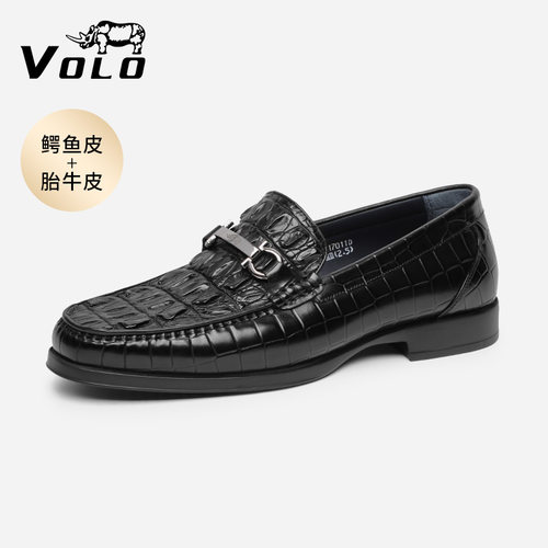 VOLO/犀牛秋季男鞋软底皮鞋轻奢