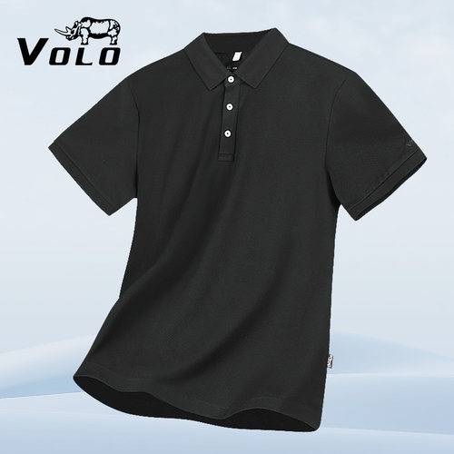 【免烫透气】VOLO犀牛翻领短袖