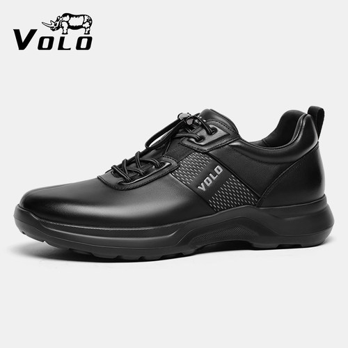 【按摩软底】VOLO犀牛运动皮鞋