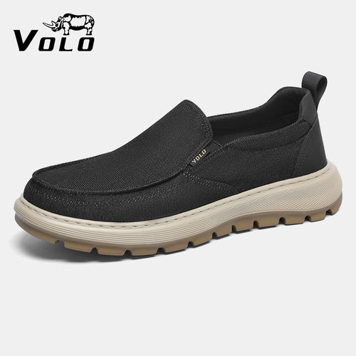 【超轻透气】VOLO犀牛一脚蹬布鞋