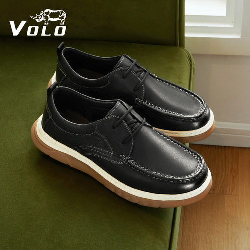 VOLO/犀牛舒适软底真皮休闲鞋