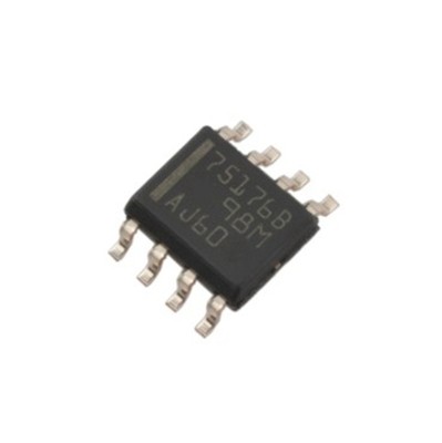 原装 SN75176BDR SOP-8 丝印75176B 差分总线收发器 RS422/RS485