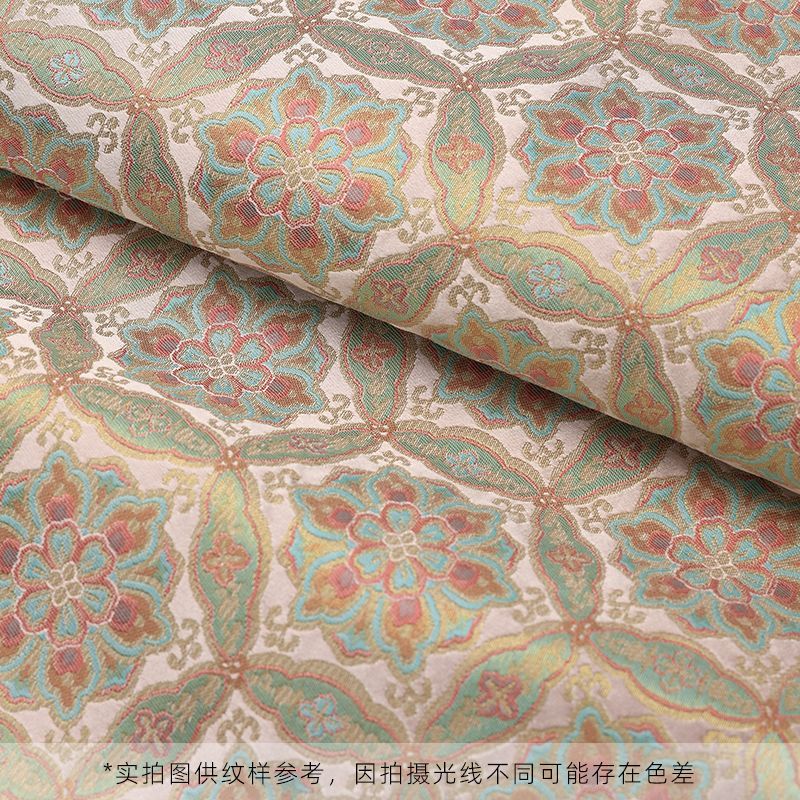仿宋锦布料手工diy宋锦发夹工具材料针线包边夹子锁边液新手套装