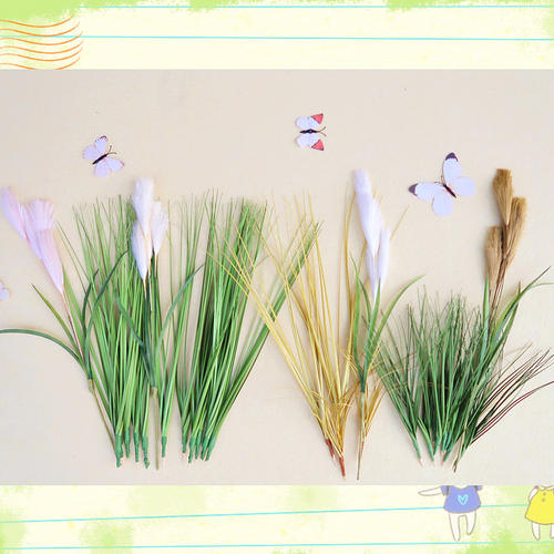 仿真芦苇草小草摆件装饰花束