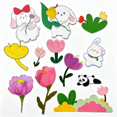 晨之美小学幼儿园立体黑板报墙贴